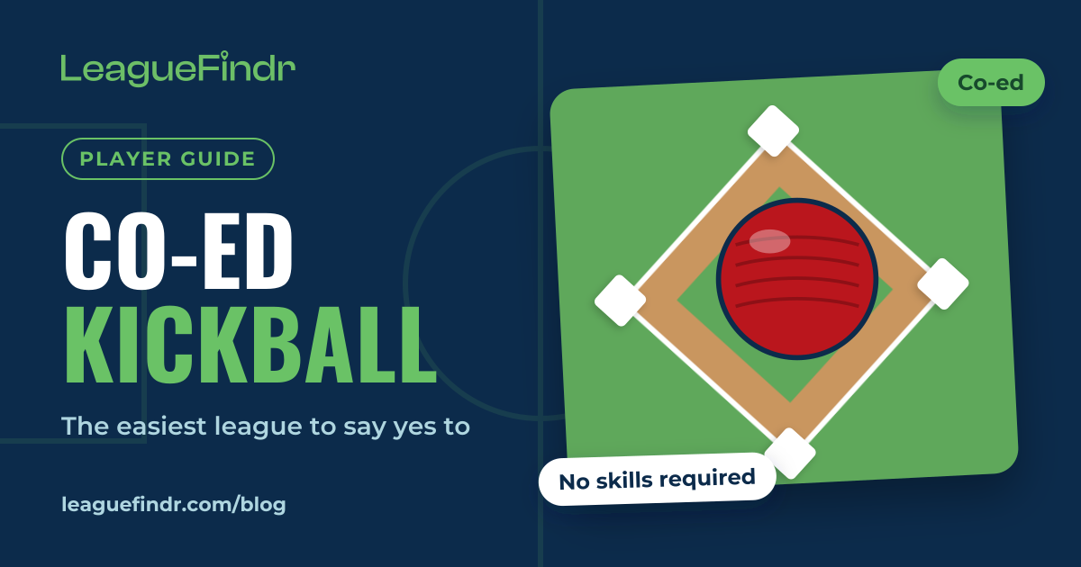 Co-ed kickball: a player guide cover calling it the easiest league to say yes to in LA